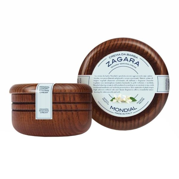sapone-barba-zagara-vasetto-legno-mondial-1908.jpg Jabón de afeitar Mondial en cuenco de madera Zagara 140ml