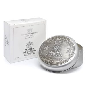 sapone-da-barba-manna-di-sicilia-ciotola-alluminio-saponificio-varesino.jpg Jabón de afeitar Saponificio Varesino en bol manna di sicilia 4.3 150gr