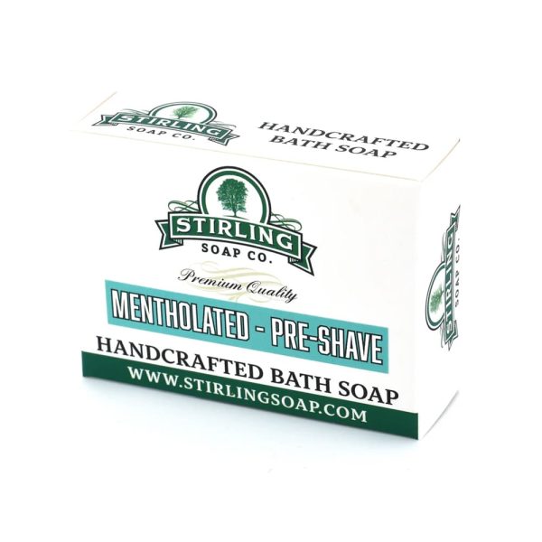 Barra preafeitado Stirling Mentolada 155gr