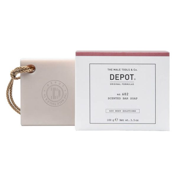 Depot 602 jabón en barra perfumado té oscuro 100g