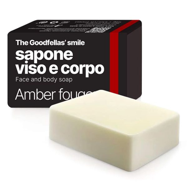 saponetta-amber-fougere-the-goodfellas-smile.jpg Jabón para rostro y cuerpo La Sonrisa de Goodfellas Amber fougere 100gr