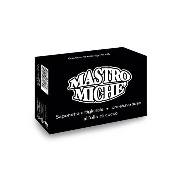 saponetta-artigianale-mastro-miche.jpg Mastro Miche jabón sólido en barra para antes del afeitado 100gr