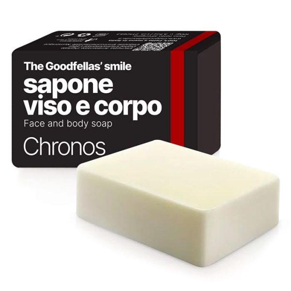 saponetta-chronos-the-goodfellas-smile.jpg Jabón para rostro y cuerpo La Sonrisa de Goodfellas Chronos 100gr