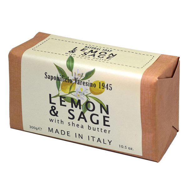 saponetta-limone-salvia-saponificio-varesino.jpg Saponificio Varesino jabón de manos salvia y limón 300gr