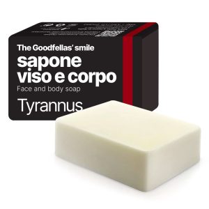 saponetta-tyrannus-the-goodfellas-smile.jpg Jabón para rostro y cuerpo La Sonrisa de Goodfellas Tyrannus 100gr