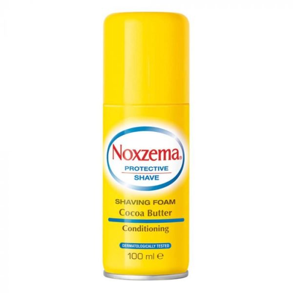 schiuma-barba-con-burro-di-cacao-noxzema-e1624620829375.jpg Noxzema espuma de afeitar nutritiva con manteca de cacao 100ml