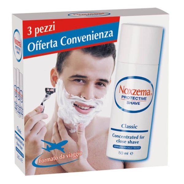 schiuma-barba-protettiva-classic-3pz-noxzema.jpg Noxzema espuma de afeitar protectora clásica 3pz x 50ml