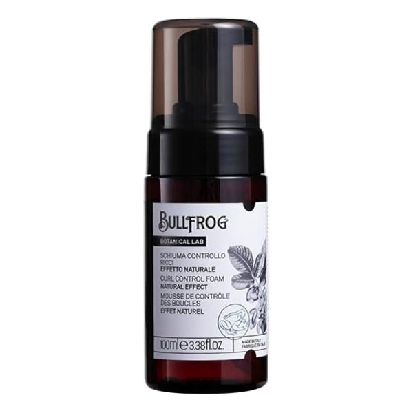 schiuma-controllo-ricci-bullfrog.jpg Bullfrog Botanical Lab mousse control natural de rizos 100ml