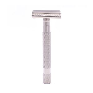 semislantsatinc.jpg Maquinilla de afeitar Parker semi inclinada cromada