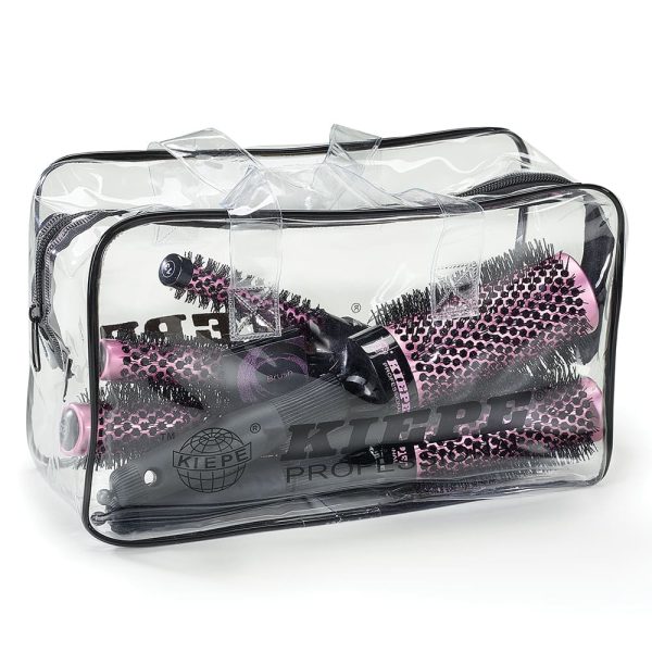 set-5pz-spazzola-pure-pink-kiepe.jpg Kiepe kit 5 cepillos de pelo rosa puro 13,20,25,33,43mm