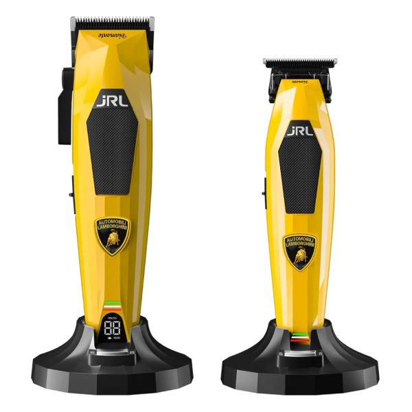 set-clipper-trimmer-collection-lamborghini-giallo-jrl.jpg JRL Lamborghini Diamante Kit amarillo Cortapelos inalámbrico 2025C y recortador inalámbrico 2025T