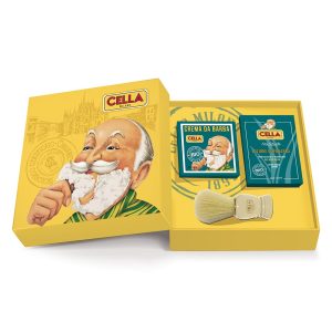 set-rasatura-bio-cella-milano.jpg Cella set de afeitar Bio crema de afeitar, aftershave y brocha de afeitar