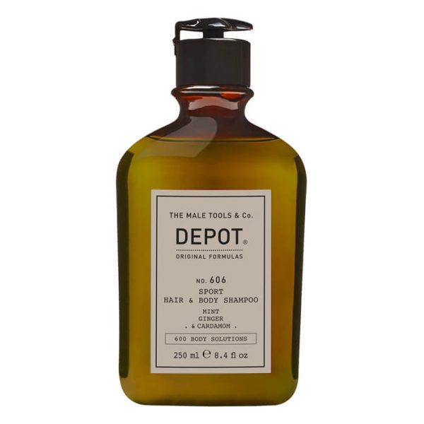 Depot 606 champú deportivo cabello y cuerpo 250ml