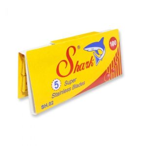 100 hojas de afeitar doble filo Shark Super Inoxidable