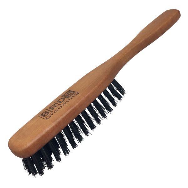 spazzola-barba-manico-pelo-cinghiale-l-beards-grooming.jpg BRDS cepillo para barba cerdas de jabalí mango largo talla l