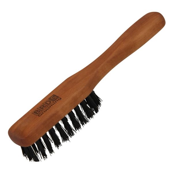 BRDS cepillo para barba cerda de jabalí mango largo talla s