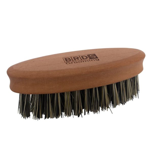 BRDS cepillo para barba tamaño viaje fibra vegana