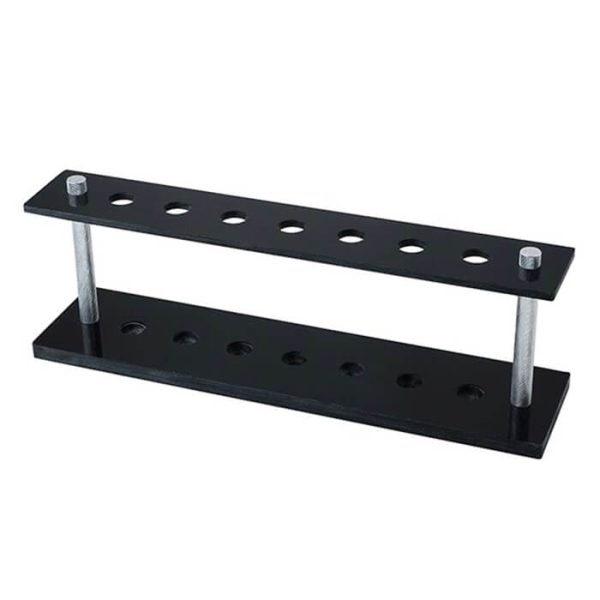 stand-7-rasoi-sicurezza-nero-pearl-shaving.jpg Soporte perla para maquinillas de afeitar acrílico negro 7 ranuras