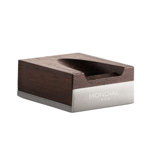 Soporte para brochas de afeitar Mondial Mythos Madera Wenge