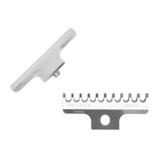 testina-completa-hawk-open-comb-razorock.jpg Cabezal Razorock para maquinilla de afeitar de seguridad con peine abierto hawk