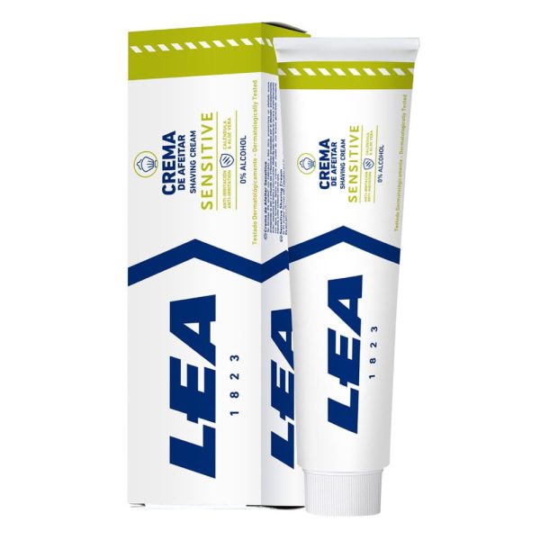 Jabón de afeitar Lea en tubo Sensitive 100g