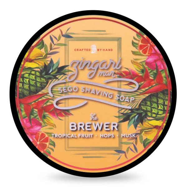 zingari_brewer_shaving_soap.jpg Jabón de afeitar Zingari Man The Brewer 142ml