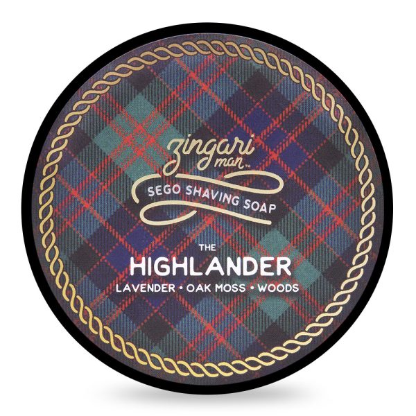 zingari_highlander_shaving_soap.jpg Zingari Hombre jabón de afeitar Highlander 142ml